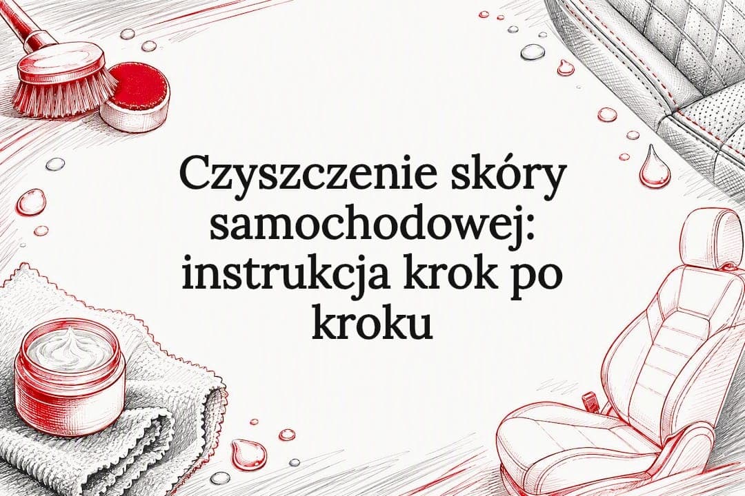 Czyszczenie skóry samochodowej: instrukcja krok po kroku