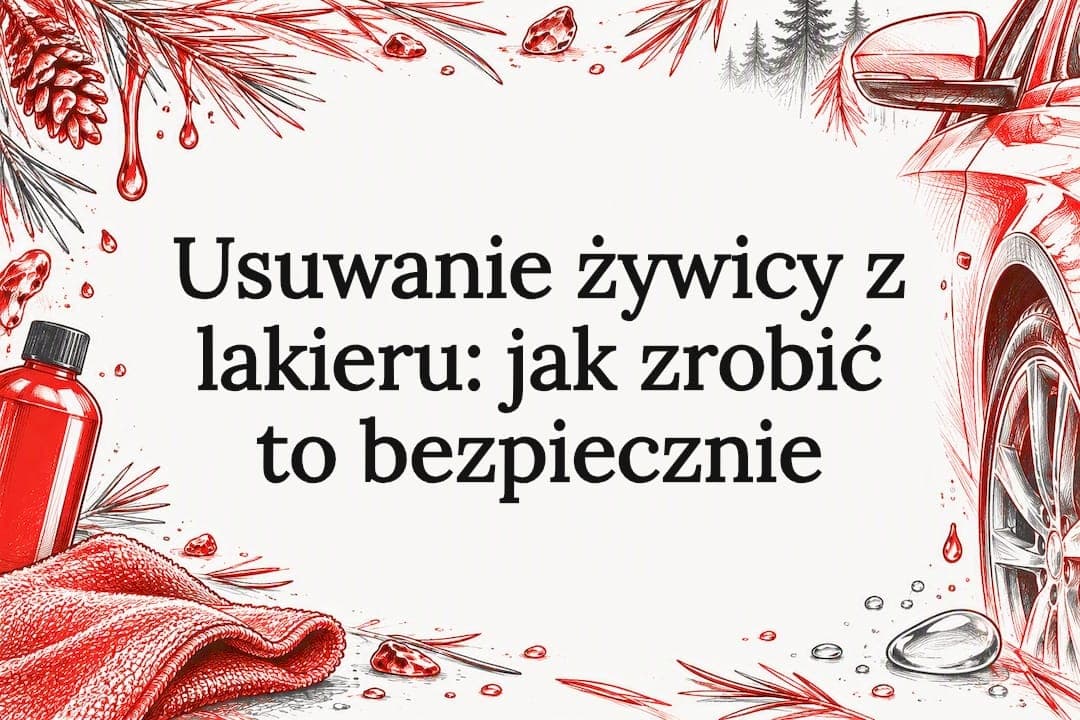 Usuwanie żywicy z lakieru: jak zrobić to bezpiecznie