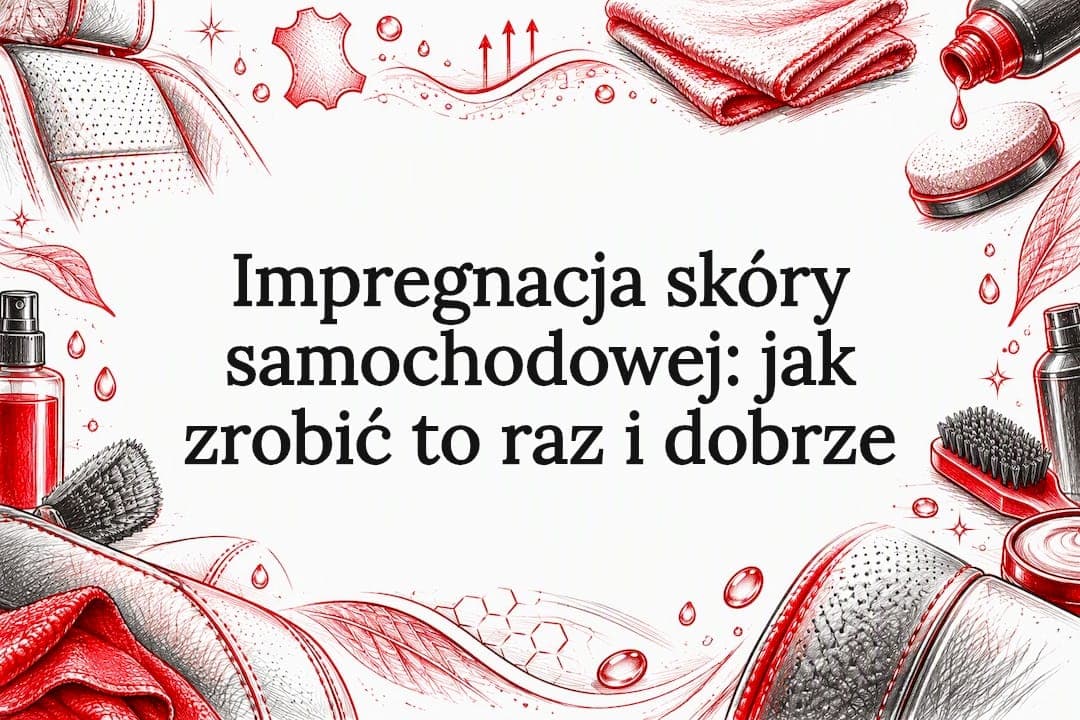 Impregnacja skóry samochodowej: jak zrobić to raz i dobrze