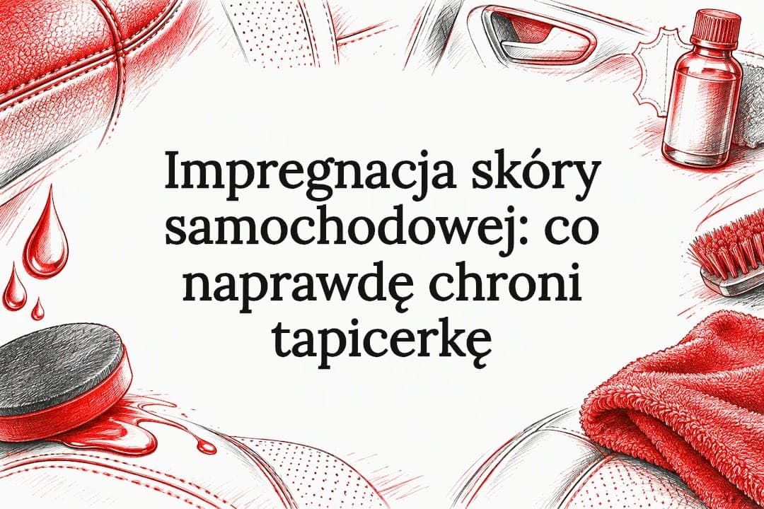 Impregnacja skóry samochodowej: co naprawdę chroni tapicerkę