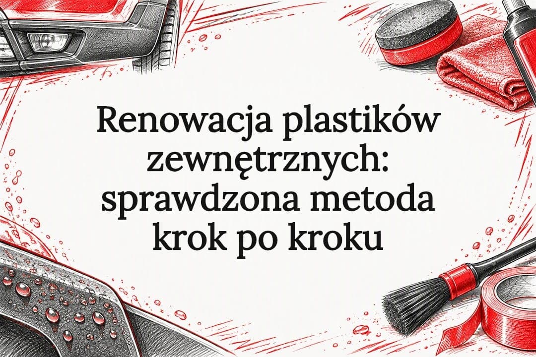 Renowacja plastików zewnętrznych: sprawdzona metoda krok po kroku