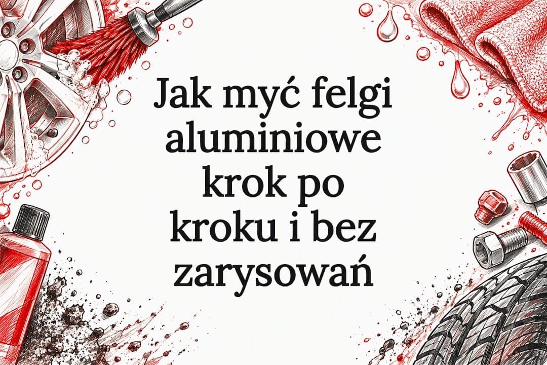 Jak myć felgi aluminiowe krok po kroku i bez zarysowań