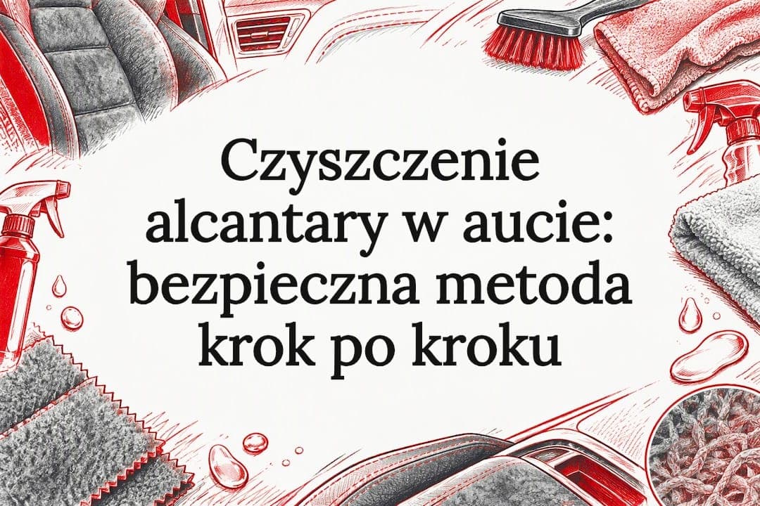 Czyszczenie alcantary w aucie: bezpieczna metoda krok po kroku