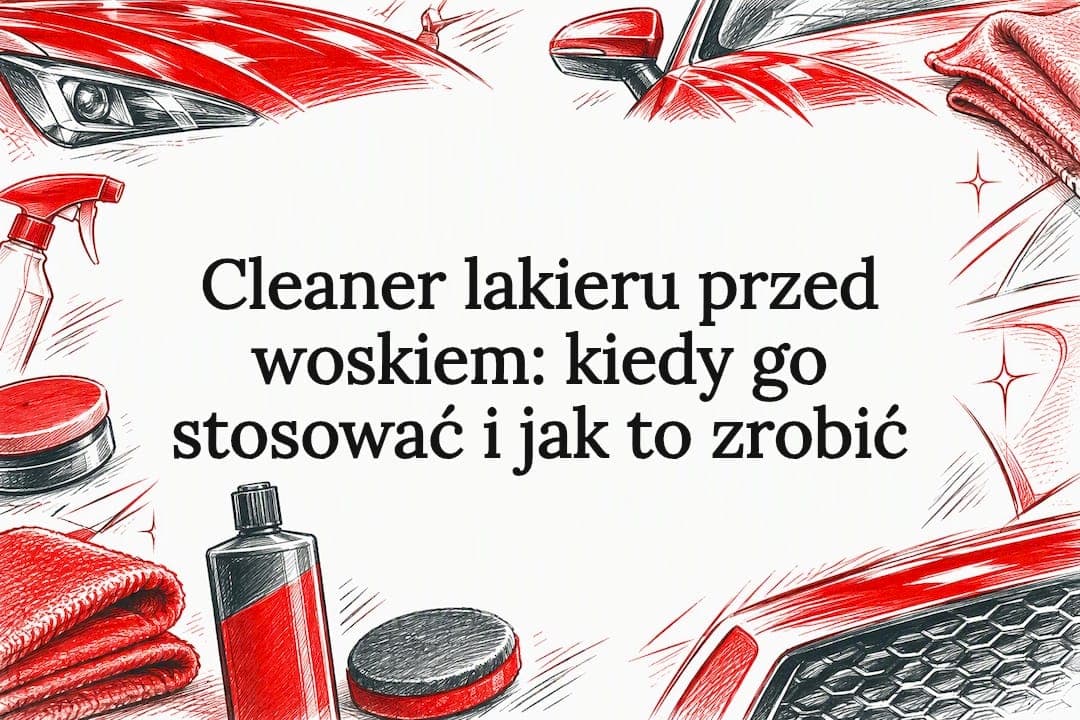 Cleaner lakieru przed woskiem: kiedy go stosować i jak to zrobić