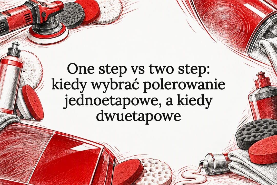 One step vs two step: kiedy wybrać polerowanie jednoetapowe, a kiedy dwuetapowe