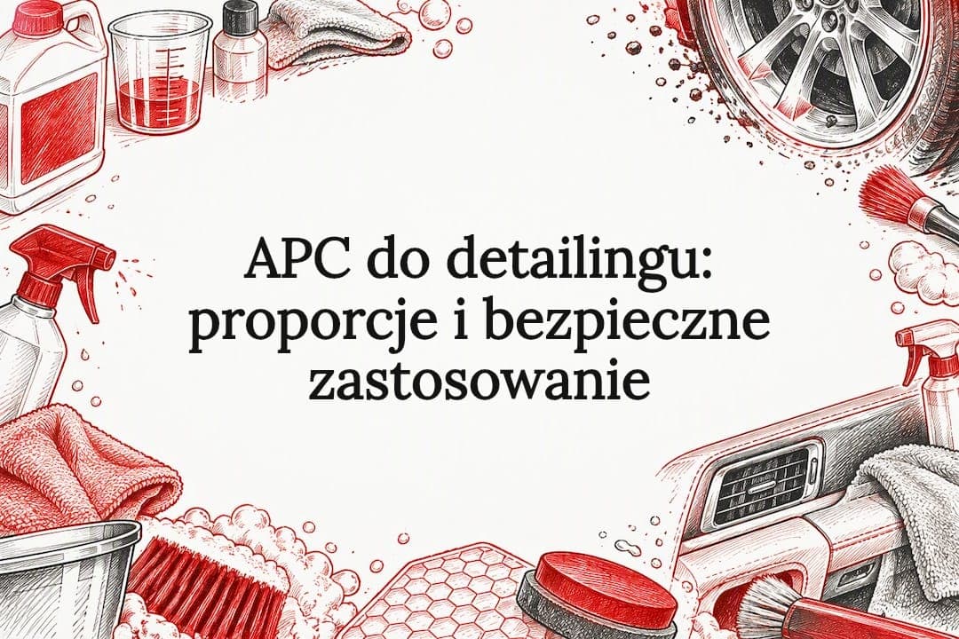 APC do detailingu: proporcje i bezpieczne zastosowanie